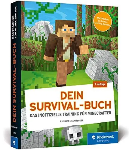 Produktbild: Dein Survival-Buch: Das Training für Minecrafter. Craften, bauen, kämpfen und überleben in Minecraft. Inkl. Crafting-Poster!