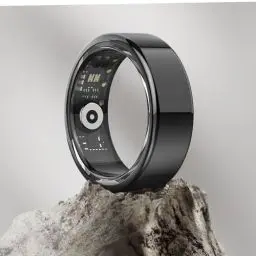 Produktbild: DEKELIFE 2024 Neu Smart Ring Herren Damen, Fitness Ring Tracker Gesundheitsring mit Herzfrequenz, SpO2, Schlaftracker, 100+ Sportmodi IP68 Wasserdicht Smartringe für Android und iOS, Size 9, Schwarz