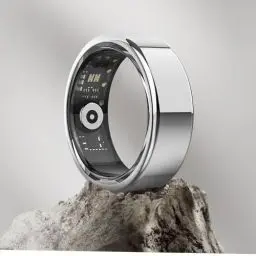 Produktbild: DEKELIFE 2024 Neu Smart Ring Herren Damen, Fitness Ring Tracker Gesundheitsring mit Herzfrequenz, SpO2, Schlaftracker, 100+ Sportmodi IP68 Wasserdicht Smartringe für Android und iOS, Size 14, Silber
