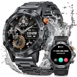 Produktbild: DEKELIFE Smartwatch Herren mit Telefonfunktion, 1,53