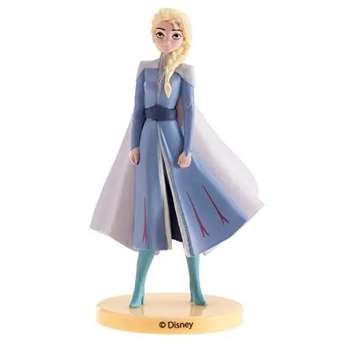 Produktbild: Dekora - 347170 Die Eiskönigin Elsa Tortenfigur - 9,5cm, PVC