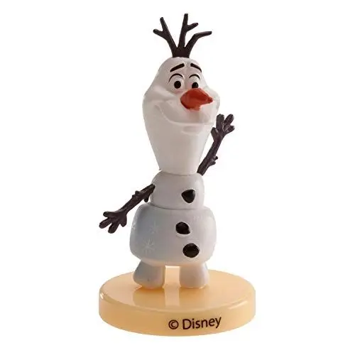 Produktbild: Dekora - 347172 Die Eiskönigin Olaf Tortenfigur - 5,5cm, PVC