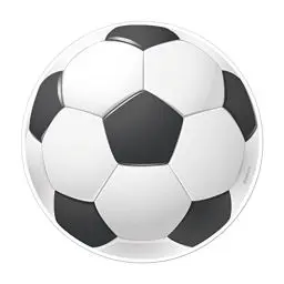 Produktbild: dekora - Essbare Kuchen Deko Geburtstag - Essbares Tortenbild für Kinder - Essbarer Tortenaufleger Fussball | 20 cm Durchmesser