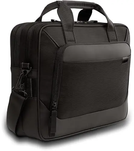 Produktbild: Dell EcoLoop Pro Classic Briefcase 14 - CC5425C, OceanCycle Zertifizierung, Schutz Unterwegs, Kratzfestes Nylex-Innenfutter Schutz Laptop, Wasser- und schmutzabweisendem Material