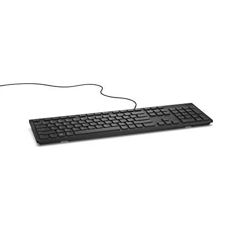 Produktbild: Dell KB216 580-ADHE Mutlimedia Tastatur schwarz (QWERTZ)