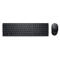 Produktbild: Dell KM5221W, Pro Wireless, Tastatur und Maus Set, US International (QWERTY), schwarz