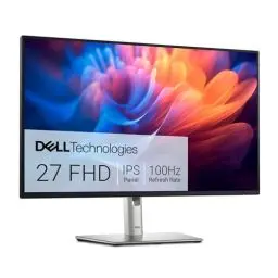 Produktbild: Dell P2725H 27 Zoll Full HD (1920x1080) Monitor, 100Hz, IPS, 5ms, 99% sRGB, USB-C, DisplayPort, HDMI, VGA, 4X USB, 3 Jahre Garantie, Schwarz