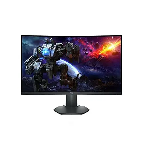 Produktbild: Dell S2722DGM 27 Zoll QHD (2560x1440) 1500R Curved Gaming Monitor, 165Hz, VA, 1ms MPRT, AMD FreeSync Premium, 99% sRGB, DisplayPort, 2x HDMI, 3 Jahre Garantie, Schwarz