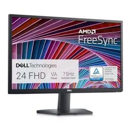 Produktbild: Dell SE2422HX 24 Zoll Full HD (1920x1080) Monitor, 75Hz, VA, 5ms, AMD FreeSync, HDMI, VGA, 3 Jahre Garantie, Schwarz