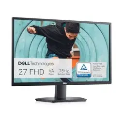 Produktbild: Dell SE2722HX 27 Zoll Full HD (1920x1080) Monitor, 75Hz, VA, 4ms, AMD FreeSync, HDMI, VGA, 3 Jahre Garantie, Schwarz