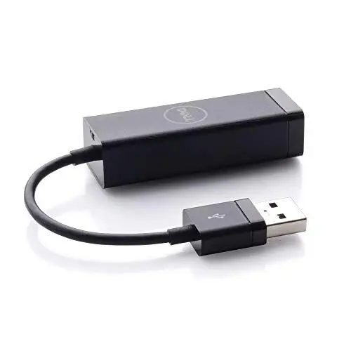 Produktbild: Dell USB 3.0 zu Ethernet PXE Boot, Adapter, ( Ihnen fehlt ein Ethernet Port? Und Sie haben ein USB Port?, Plug & Play) Schwarz