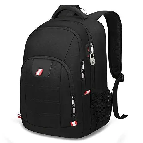 Produktbild: Laptop Rucksack Herren Anti-Diebstahl Rucksack für 15,6 zoll Laptop Daypack Multifunktion Business Taschen Wasserdicht Großer mit USB-Ladeschlitz für Arbeit Reisen für Männer