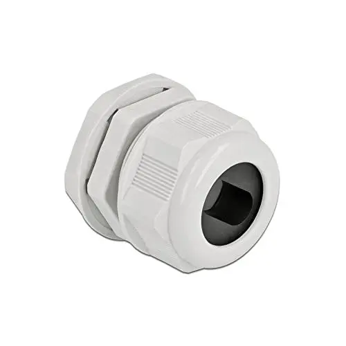 Produktbild: Delock Kabelverschraubung PG29 für Flachkabel grau 2 Stück
