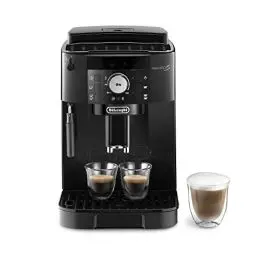 Produktbild: De'Longhi Magnifica S ECAM11.112.B, Kaffeevollautomat mit Milchaufschäumdüse für Cappuccino, mit Espresso Direktwahltasten und Drehregler, 2-Tassen-Funktion, Schwarz