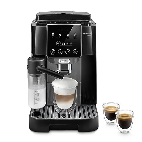 Produktbild: De'Longhi Magnifica Start ECAM222.60.BG, Kaffeevollautomat mit LatteCrema-Milchsystem für Automatischen Cappuccino, 4-Direktwahl-Tasten, Soft-Touch-Bedienfeld, 