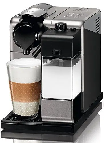 Produktbild: De'Longhi Nespresso Lattissima Touch EN 550.S Kaffekapselmaschine mit Milchsystem, Gratis Welcome Set mit Kapseln in unterschiedlichen Geschmacksrichtungen, 19 bar Pumpendruck, Silber