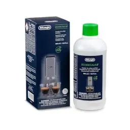 Produktbild: De'Longhi EcoDecalk Entkalker DLSC500, 5 Entkalkungs Dosen, Kaffee Maschinen Entkalker, Kaffee Maschinen Wartungs Zubehör, Pflanzliche Inhaltsstoffe, Flasche mit 5 Dosen, 500ml