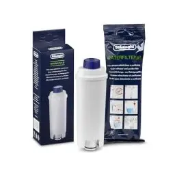 Produktbild: De'Longhi Original Wasserfilter DLSC002 - Zubehör für De'Longhi Kaffeevollautomaten mit Wasserfilter,Pflege und Schutz der Maschine,optimiert die Kaffeequalität und schützt vor Kalk,‎0.5 L,Weiß,1 Pack