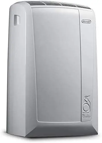 Produktbild: De'Longhi Pinguino PAC N82 ECO, Mobile Klimaanlage für Räume bis zu 80 m³, 9.400 BTU/h, 2,4 kW, 63 dB, Entfeuchtungsfunktion, Energieeffizienzklasse A, 12h-Timer, Weiß