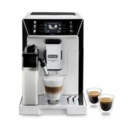 Produktbild: De'Longhi PrimaDonna Class ECAM 550.65.W Kaffeevollautomat mit LatteCrema Milchsystem, Cappuccino und Espresso auf Knopfdruck, 3,5 Zoll TFT Farbdisplay und App-Steuerung, weiß