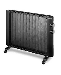 Produktbild: De'Longhi Wärmewelle HMP2000 - Heizgerät mit 2 Heizstufen für Räume bis zu 60 m³, Sicherheitsthermostat, Frostschutzfunktion, Raumthermostat, Kippschutz, Schwarz