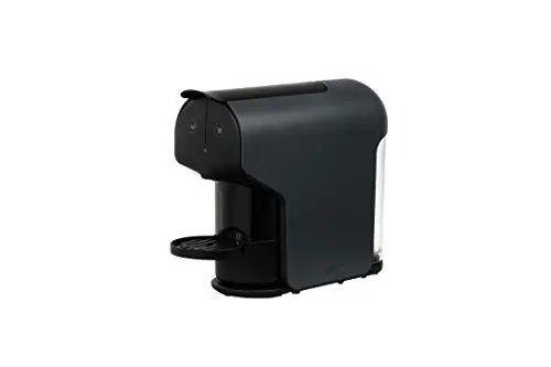 Produktbild: Delta Q – Kaffeemaschine für Kapseln Delta Q Quick schwarz – für heiße Getränke und Kaffee – einfach und praktisch – elegantes Design – einfach zu bedienen – Leistung 1200 W – Abmessungen 116 x 257 x