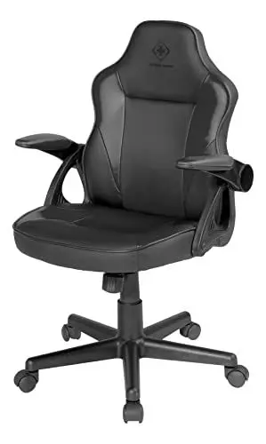 Produktbild: Deltaco Gaming DC120 Junior Gaming Chair, Kunstleder Gaming Stuhl, höhenverstellbar, schwarz, Blacks, Junior Gaming Chair