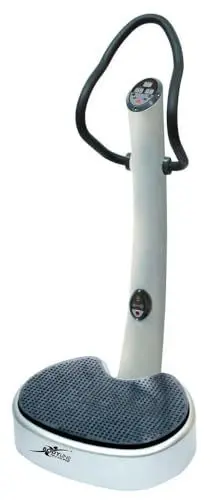 Produktbild: Deluxe Vibrationsplatte mit 90W-Frequenzmotor 37/61 Hz und maximaler Unterstützung von 100 kg - Trainingskonsole - Heimgymnastik