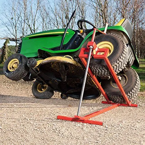 Produktbild: DEMA Heber Hebebühne Hebevorrichtung für Rasentraktor ATV Aufsitzmäher Rasenmäher RTH400 400 kg