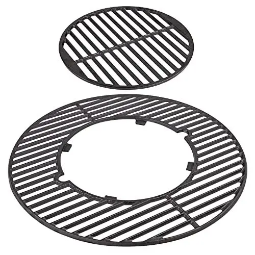 Produktbild: DEMA Universal Guss - Grillrost - Set mit Rost-in-Rost Universalrost rund Ø außen 54,5 cm Ø Einsatz: 31 cm