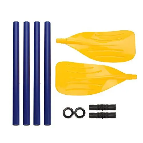 Produktbild: Demeras 1 Paar Kajakpaddel Abnehmbares PVC-Rafting-Kanu-Paddel-Werkzeug Wassersport-Zubehör für Schlauchboot-Kanu-Fischerboot