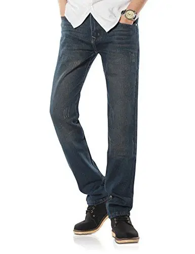 Produktbild: Demon&Hunter 806 Serie Herren Jeanshosen Straight Jeans Herren Regular Herrenjeans DH8031-1NU(40)