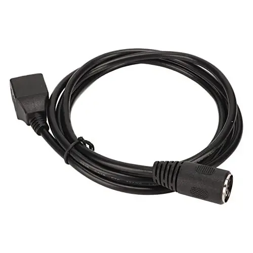 Produktbild: DIN-5-Pin-zu-RJ45-Kabel, Leicht zu Reinigen, Klarer Klang, Schnelles MIDI-zu-RJ45-Adapterkabel, 4,9 Fuß, Flexibles PVC für Soundgeräte (5-polige Buchse auf RJ45-Buchse, 1,5 m)
