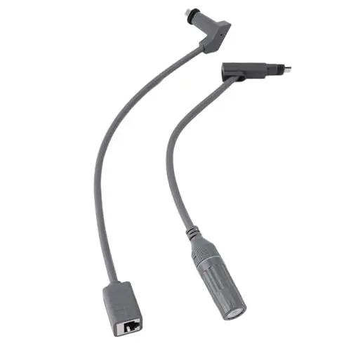 Produktbild: TOPINCN Kabel, SPX-Stecker auf RJ45-Verlängerungsadapter für Satellitenschüssel, 1200 Mbit/s RJ45 1 RJ 2-Anschluss-Verlängerungskabel Ersatzkabel Zur Erweiterung der