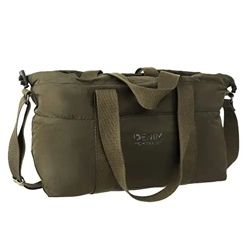 Produktbild: Denim TOM TAILOR - Jade, Damen, Sporttasche, one size, Grün, 46x21x30 cm