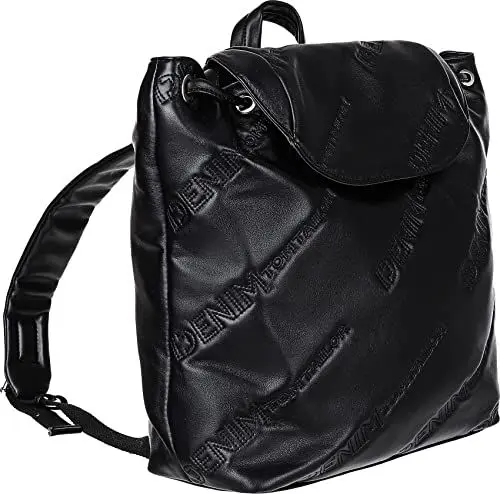 Produktbild: Denim TOM TAILOR - Nova, Damen, Rucksack, M, Schwarz, 32x12,5x35 cm