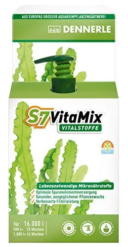 Produktbild: Dennerle 4466 S7 Vita Mix Vitalstoffe für Aquarienpflanzen, 500 ml