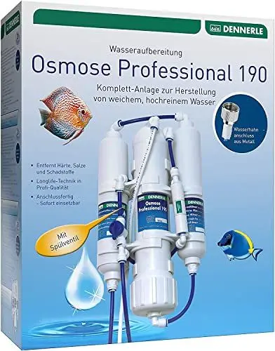 Produktbild: Dennerle Osmose Professional 190 - Komplett-Anlage zur Herstellung von weichem, hochreinem Wasser