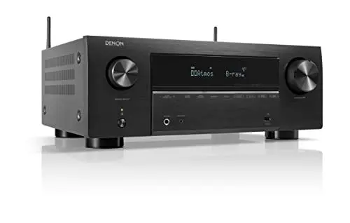 Produktbild: Denon AVR-X2800HDAB 7.2-Kanal AV-Receiver, HiFi Verstärker mit Dolby Atmos, DTS:X, 6 HDMI Eingängen und 2 Ausgängen, 8K HDMI, Bluetooth, DAB, WLAN, AirPlay 2, HEOS Mulitroom, Alexa kompatibel, schwarz