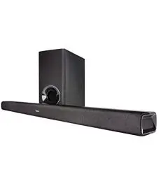 Produktbild: Denon DHTS-316BKE2 Soundbar mit Wireless Subwoofer (HDMI mit ARC, Opitcal, Bluetooth, Dolby und DTS Decoder) Schwarz