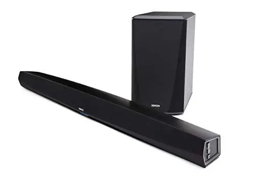 Produktbild: Denon DHT-S516H 2.1 TV Soundbar mit kabellosem Subwoofer, HEOS, WLAN, Bluetooth, AirPlay 2, HDMI ARC, 4K Ultra-HD, Dolby Digital, Dolby Digital Plus, DTS, Amazon Alexa kompatibel