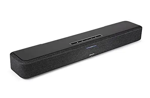 Produktbild: Denon Home Sound Bar 550 kompakte Heimkino Soundbar mit Dolby Atmos, DTS:X, Alexa Built-in, WLAN, Bluetooth, AirPlay 2, HEOS Built-in, HDMI eARC, 4K Ultra-HD, Dolby Vision, HDR10, Schwarz