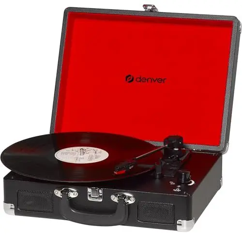 Produktbild: Denver Plattenspieler in schwarz (VPL-120)