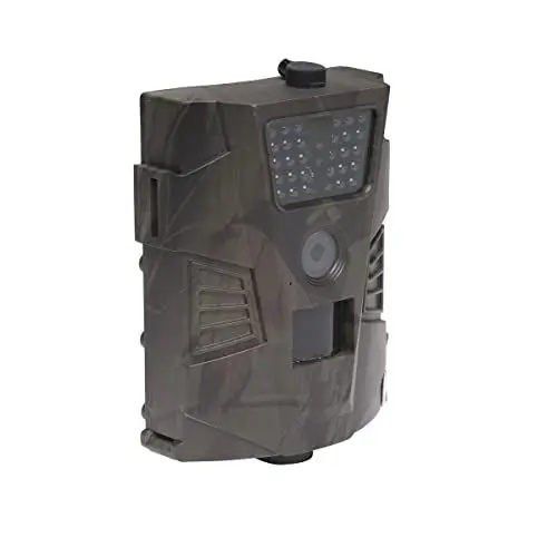 Produktbild: Denver WCT-5002 Digitale Wildkamera - 5MP CMOS Sensor, 1080p Voll HD, 30 IR LEDs, Bewegungserkennungs-Alarm, Innen- & Außenbereich, IP65 Wasserdicht, inkl. 8GB SD-Karte und AA-Batterien