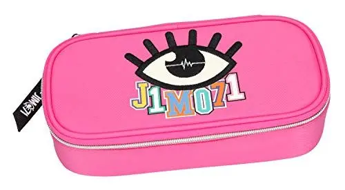 Produktbild: Depesche 10309 - Schlampertasche mit Stiftschlaufen und Geodreieckfach, Lisa und Lena J1MO71, pink