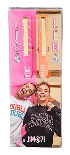 Produktbild: Depesche 10338 Kugelschreiber Set, Lisa und Lena J1MO71, 2 Stück im Etui