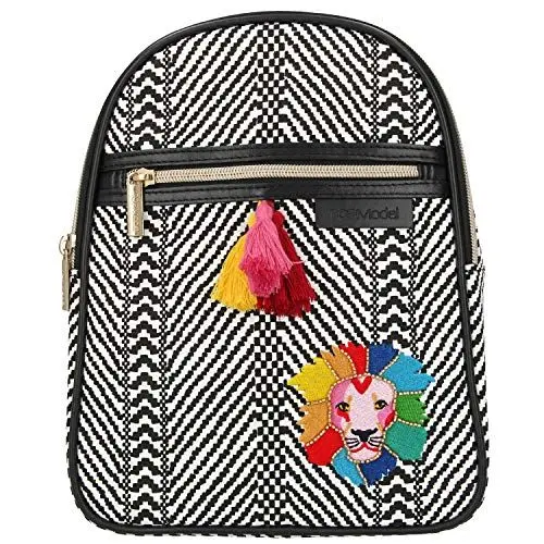 Produktbild: Depesche 10974 Rucksack, TOPModel Black and White, ca. 28 x 22 x 10 cm
