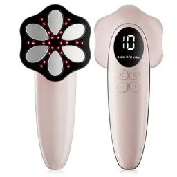 Produktbild: Depsoul Cellulite Massagegerät Elektrisch Anti Cellulite Massagegerät, Kabelloses Anti-Cellulite-Massagegerät für Bauch, Arme, Gesäß und Beine (Rose), Weihnachtsgeschenke Geschenke für Frauen