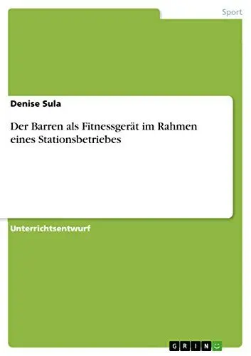Produktbild: Der Barren als Fitnessgerät im Rahmen eines Stationsbetriebes