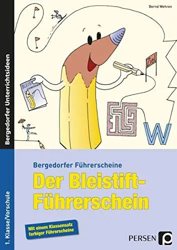 Produktbild: Der Bleistift-Führerschein (Vorschule und 1. Klasse)